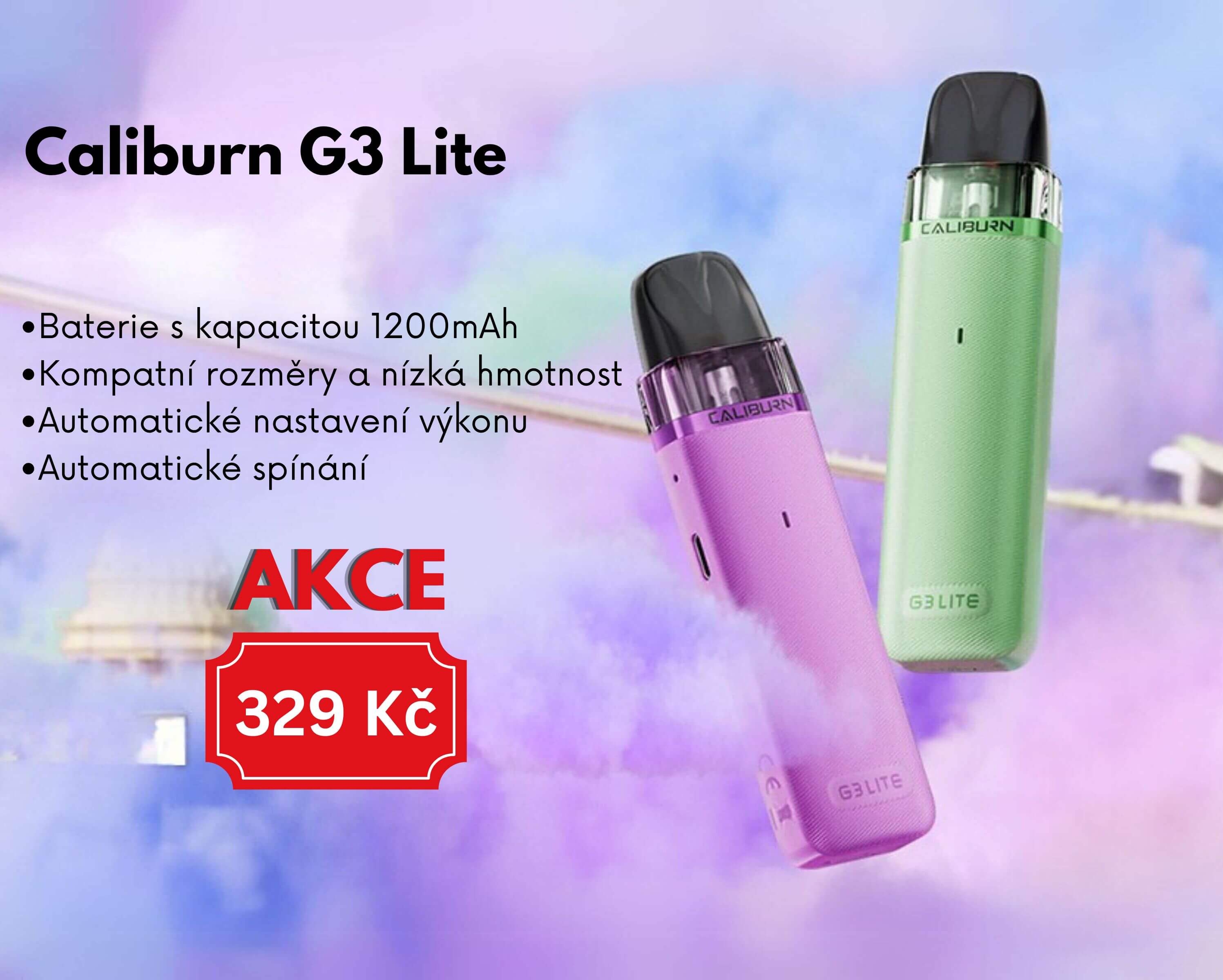 POD E-cigareta Uwell Caliburn G3 Lite