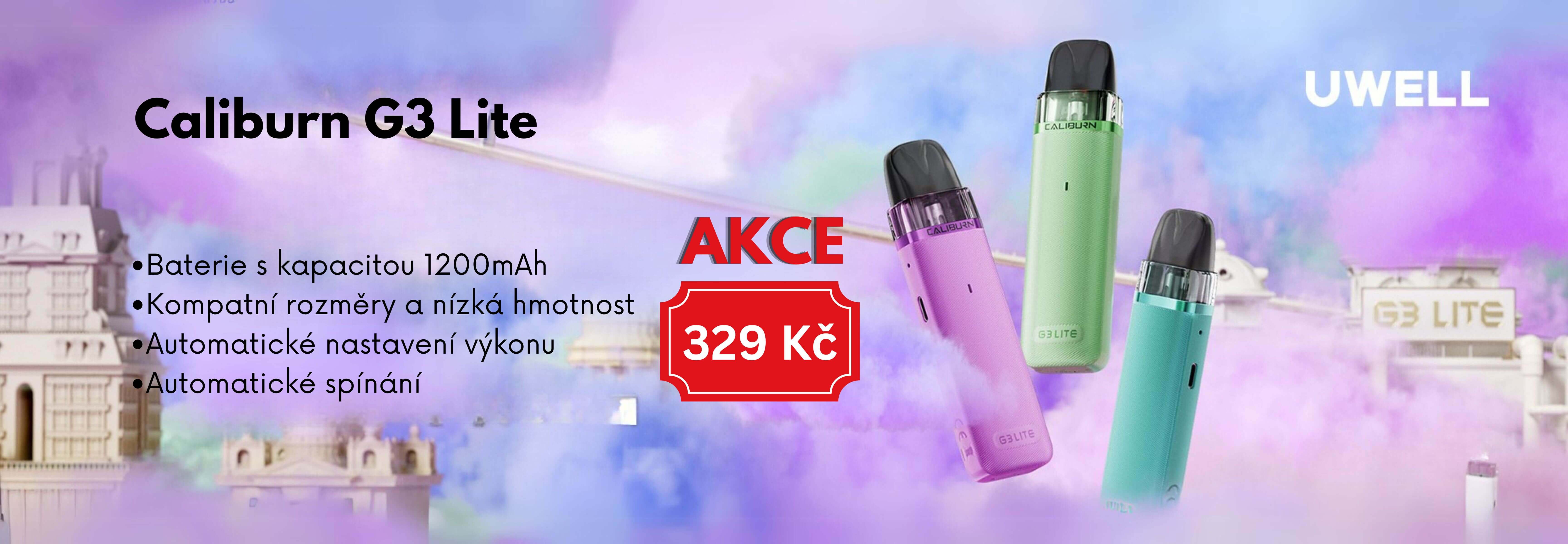 POD E-cigareta Uwell Caliburn G3 Lite