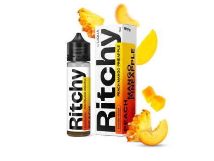 ritchy s a v elcigon 60ml 12ml peach mango pineapple