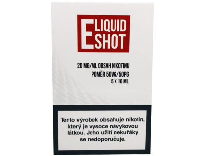 E-Liquid Shot Booster (50/50) 5 x 10 ml / 20 mg
