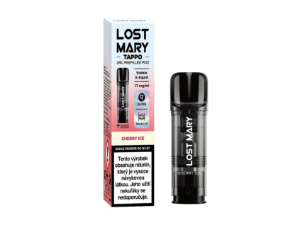 lost mary tappo cartridge 17mg elcigon cherry ice