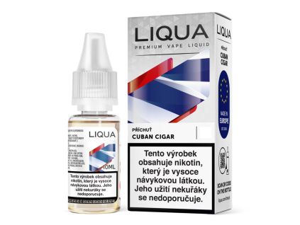eliquid liqua klasik 10ml cuban cigar