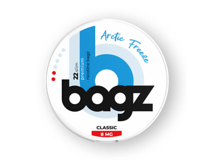 nikotinove sacky bagz arctic freeze classic 8mg