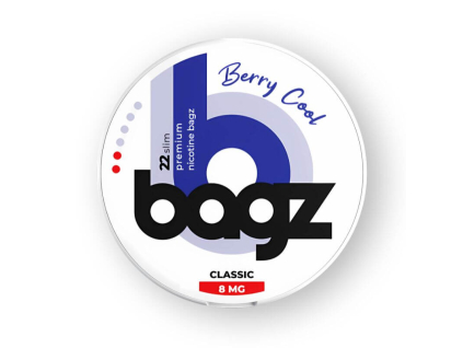 nikotinove sacky bagz berry cool classic 8mg