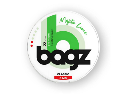 nikotinove sacky bagz mojito lime classic 8mg