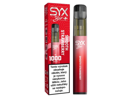 jednorazova cigareta syx 1000 smooth strawberry