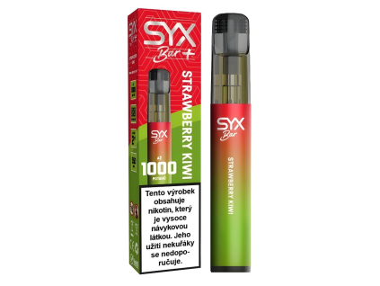 jednorazova cigareta syx 1000 strawberry kiwi
