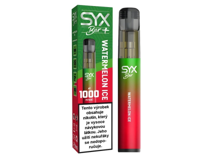 jednorazova cigareta syx 1000 watermelon ice