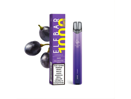 elf bar 1000 disposable pod grape