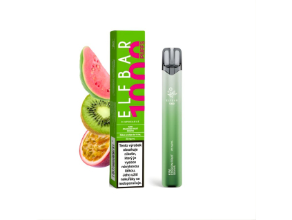 elf bar 1000 disposable pod kiwi passion fruit guava