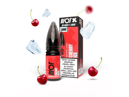 eliquid riot x salt cherry ice 10mg