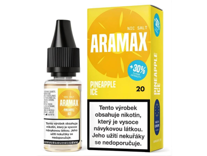 liquid aramax salt pineapple ice 20