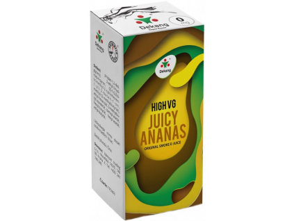 liquid dekang high vg juicy ananas 10ml 0mg stavnaty ananas