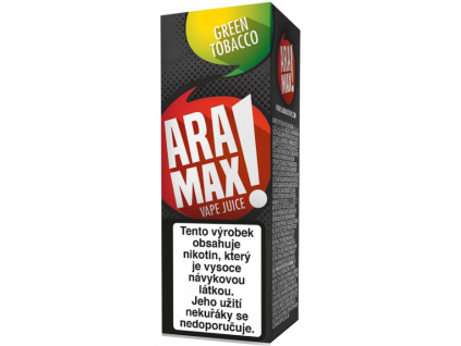 liquid aramax green tobacco 10ml12mg