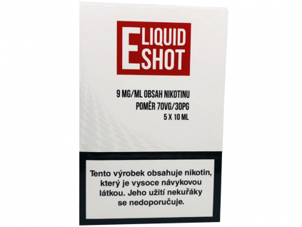 E-Liquid Shot Booster (30/70) 5 x 10 ml / 9 mg