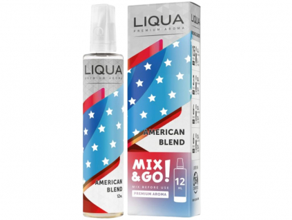 Příchuť Liqua Mix and Go American Blend