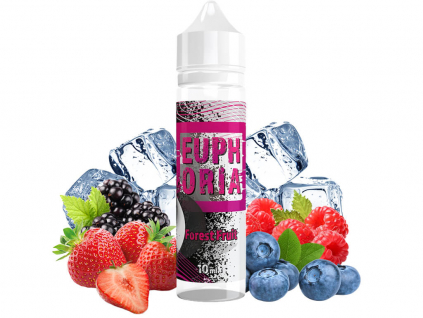 aroma příchuť Long Fill shake and vape Euphoria Forest Fruit 10ml 60ml