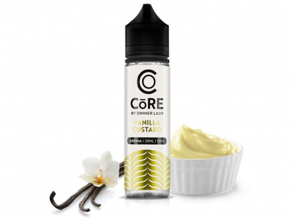 dinner lady by core vanilla custard 20ml