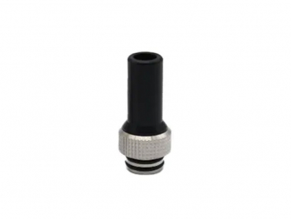 drip tip 510 naustek cerny stribrny silver mtl d black edition