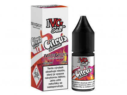 E-liquid IVG SALT Citrus Lemonade