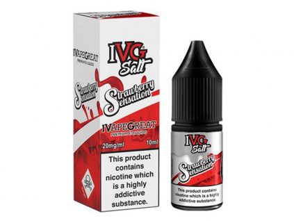 ivg salt 20mg elcigon strawberry sensation