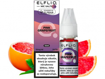 elfliq pink grapefruit 10mg elcigon