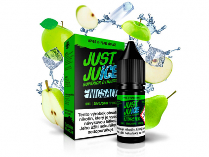 just juice salt apple pear on ice 11 elcigon cicko