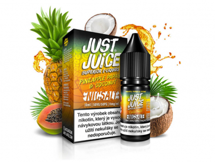 just juice salt pineapple papaya coconut 11 elcigon cicko