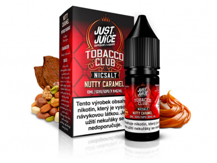 just juice salt tobacco nutty caramel 11 elcigon cicko