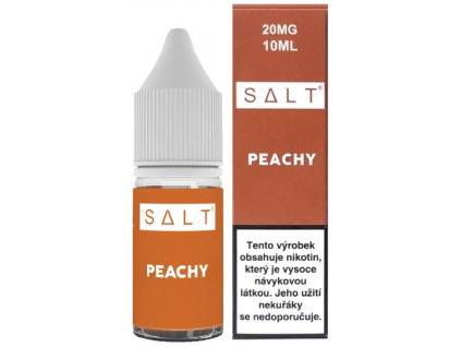 liquid juice sauz salt peachy 10ml 20mg