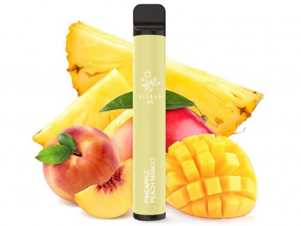 elf bar 600 pineapple peach mango ananas broskev mango