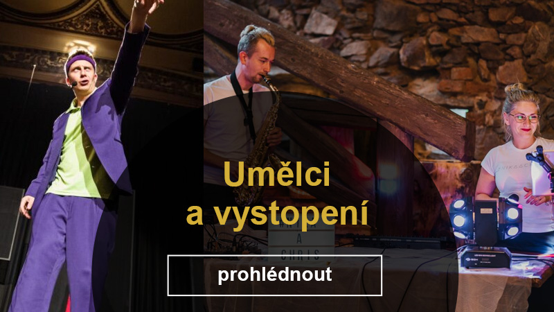 Umělci a vystoupení