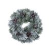 Věnec umělý - vánoční - se šiškami,pr.30cm