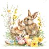 384014 Bunnies in a Basket DES 4x4 Q12