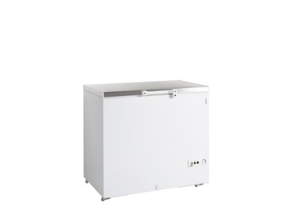 TEFCOLD FR 305 S SL – Pultový mrazák, plné nerezové víko, 273 l, bílý