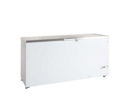 TEFCOLD FR 605 S SL – Pultový mrazák, plné nerezové víko, 557 l, bílý