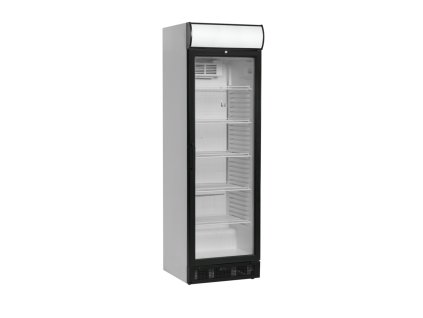 TEFCOLD SCU 1375 CP - Prodejní prosklená lednice s reklamou (347 l)