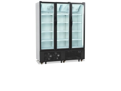 TEFCOLD FS 1600 H – Prosklená lednice, 3-křídlové dveře, 825 l, bílá