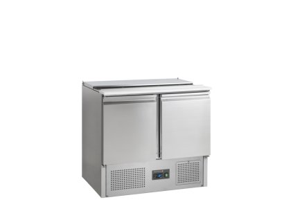 TEFCOLD SA 920 – Chladicí saladeta, 2-dveřová, s vanou na GN 1/1, 230 l, nerezová