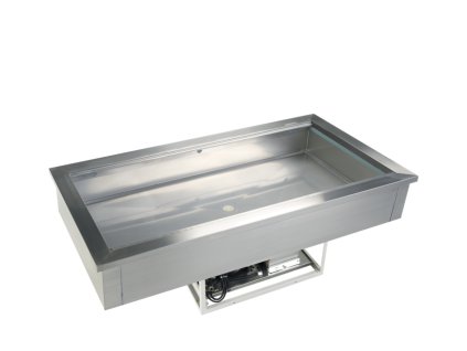 TEFCOLD CW4 – Stolní chladicí vana, statické chlazení, 4x GN 1/1, nerezová
