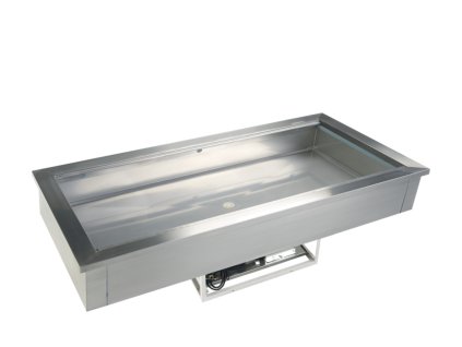 TEFCOLD CW5 – Stolní chladicí vana, statické chlazení, 5x GN 1/1, nerezová