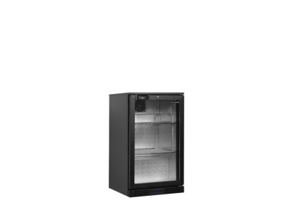 TEFCOLD BA6H – Prosklený minibar, 92 l, černý