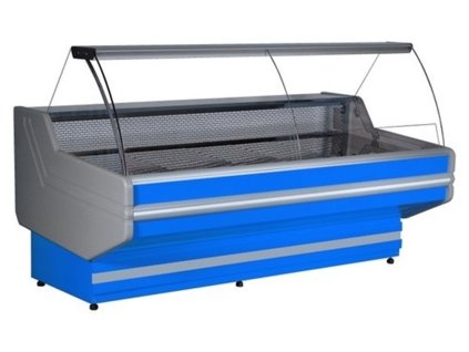 JUKA Modena G 125/90 – Obslužný chladicí pult, oblý, šířka 133 cm