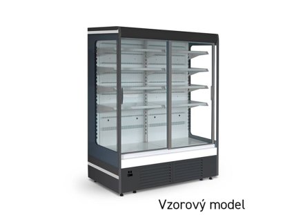 JUKA Ryga 250/80 DP – Přístěnná chladicí vitrína s agregátem