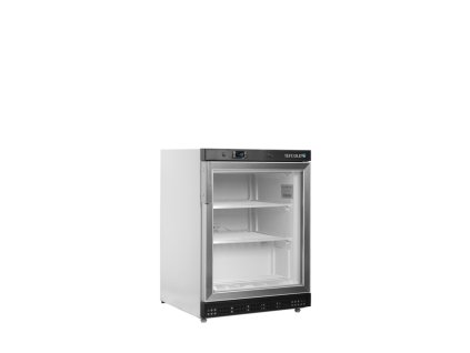 TEFCOLD UF 200 G - Bílá prosklená mrazicí skříň (120 l)