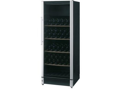 VESTFROST W 155/1 black - Dvouzónová prosklená lednice na víno