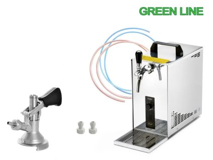 Lindr Set PYGMY 20/K NEW Green Line PLOCHÝ  + Sanitační rychlospojka zdarma