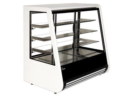 JUKA Dolce 130 - Cukrářská obslužná chladicí vitrína, rovné čelní sklo (výstavní plocha 1,95 m²)