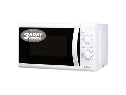 Gallet FMOM 201W – Mikrovlnná trouba s mechanickým ovládáním, 20 l, bílá