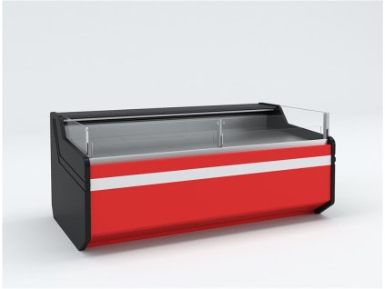 JUKA Modena W 125/110 SP New – Samoobslužná chladicí vitrína, otevřená, bez agregátu, šířka 133 cm